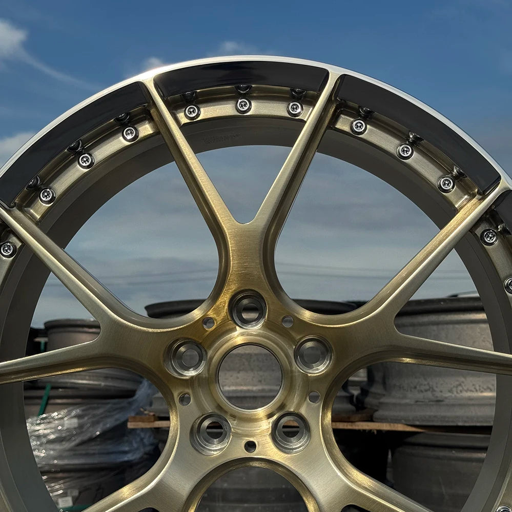 Factory Direct Sales Forged Monoblock Wheel 19 20 21 22 24 26 Inch Custom 5x114.3 6061-T6 Forged Racing Car Wheels for Ferrari