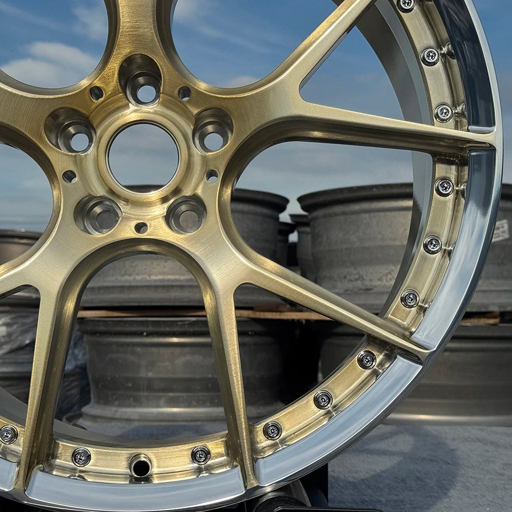 Factory Direct Sales Forged Monoblock Wheel 19 20 21 22 24 26 Inch Custom 5x114.3 6061-T6 Forged Racing Car Wheels for Ferrari