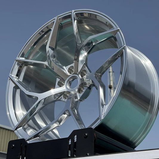 19 20 21 22 Inch Monoblock Wheels 5x112 Forged Racing Car Wheels Custom Polished Alloy Car Wheels for BMW G20