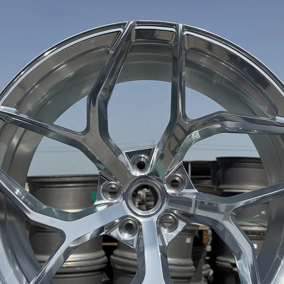 19 20 21 22 Inch Monoblock Wheels 5x112 Forged Racing Car Wheels Custom Polished Alloy Car Wheels for BMW G20