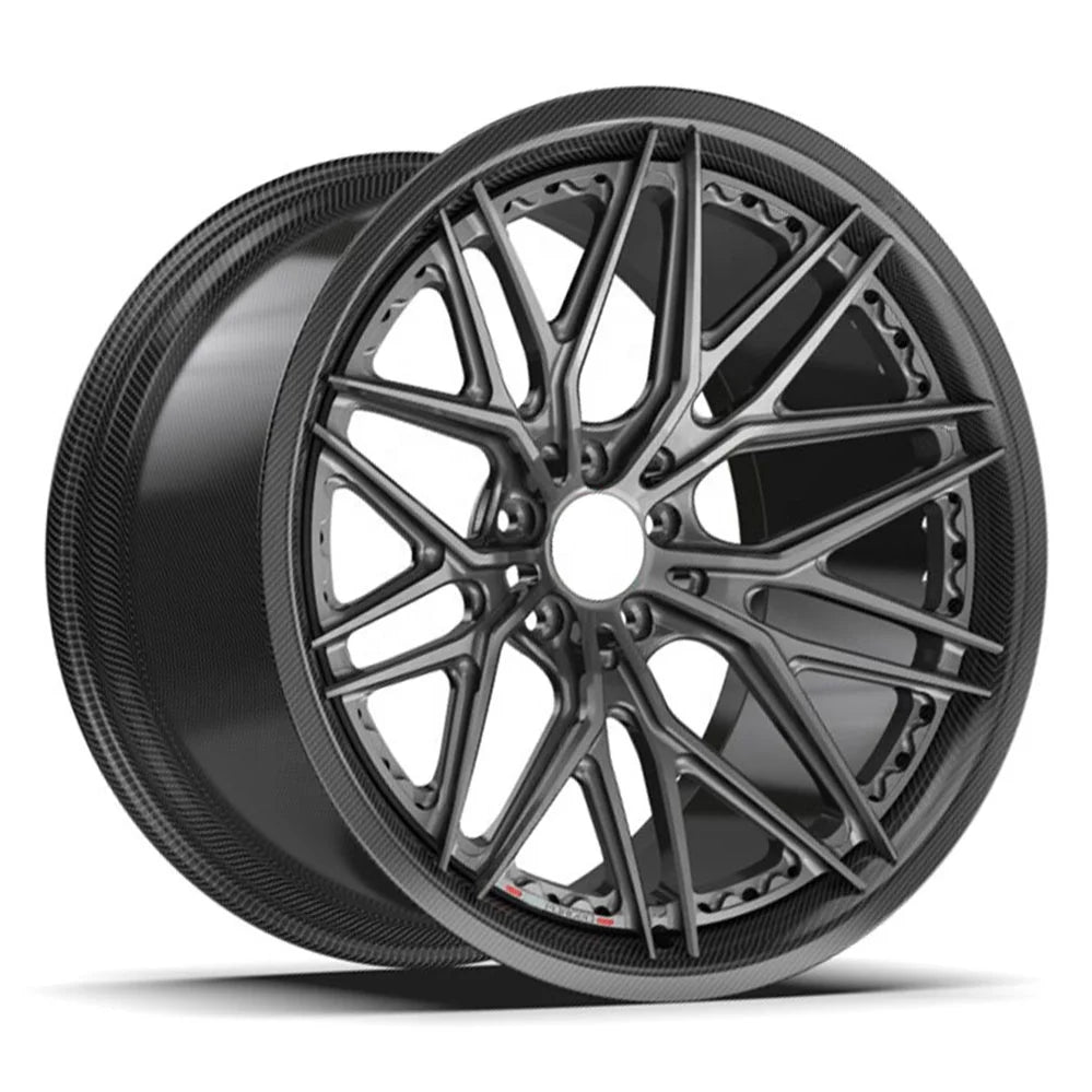 Brand New Design Forged Alloy Wheels 18 19 20 21 22 23 24 Inch Carbon Fiber Forged Car Wheel