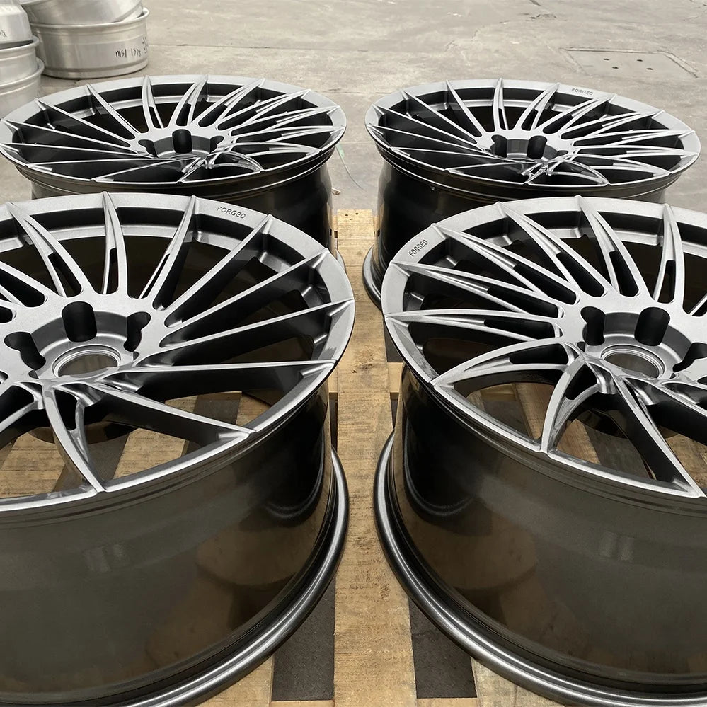 Brand 6061-t6 Light Weight Aluminum Alloy Wheel Rims 18 20 22 24 26 Inch Custom Forged Racing Car Wheels 5x114.3
