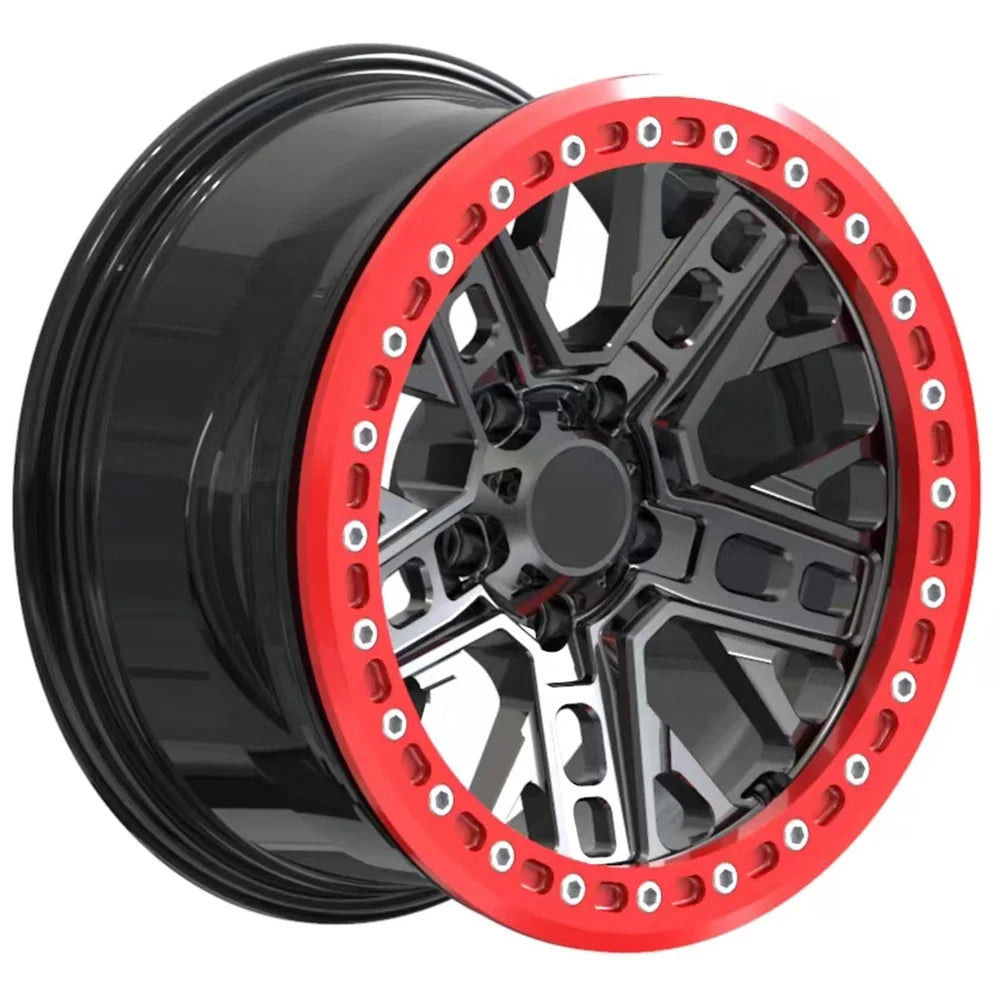Brand Factory Direct Sales Custom Forged Alloy Wheels 17 18 20 22 24 26 Inch Off-road Wheels with Beadlock