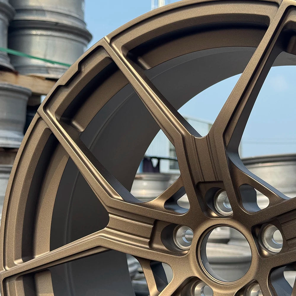 Factory Direct Sales 6061-T6 Alloy Monoblock Wheel 19 20 21 22 24 26 Inch Custom 5x114.3 Forged Car Wheel Rims for Passenger Car