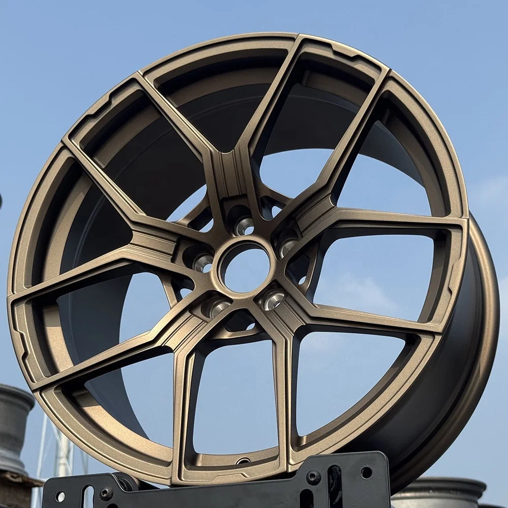Factory Direct Sales 6061-T6 Alloy Monoblock Wheel 19 20 21 22 24 26 Inch Custom 5x114.3 Forged Car Wheel Rims for Passenger Car