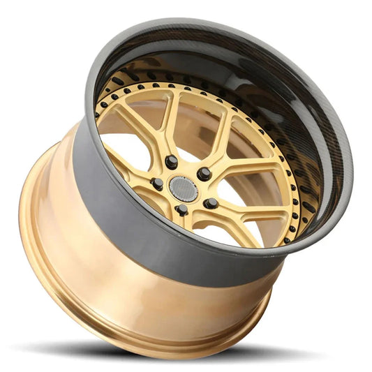 Brand 18 19 20 21 22 23 24 Inch Carbon Fiber Forged Wheel Custom Forged Wheel 3 Piece