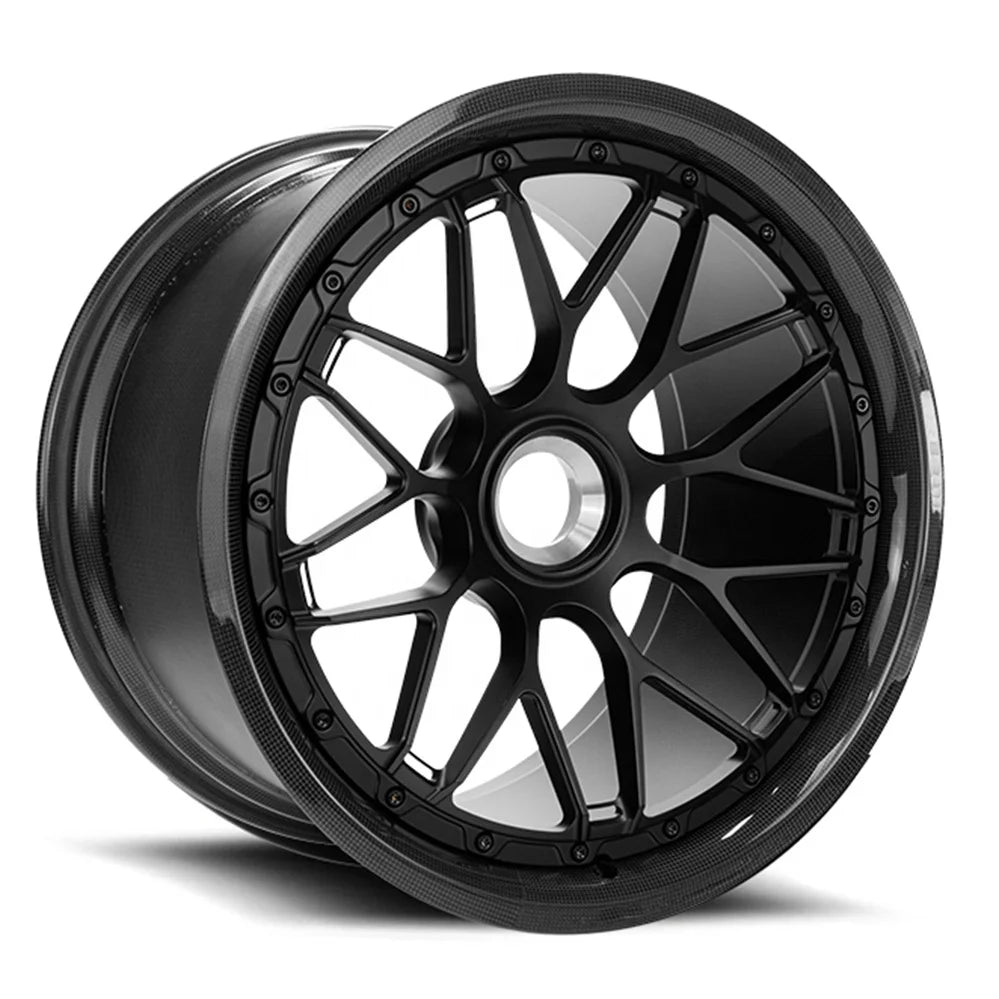 Brand New Design Forged Alloy Wheels 18 19 20 21 22 23 24 Inch Carbon Fiber Forged Car Wheel