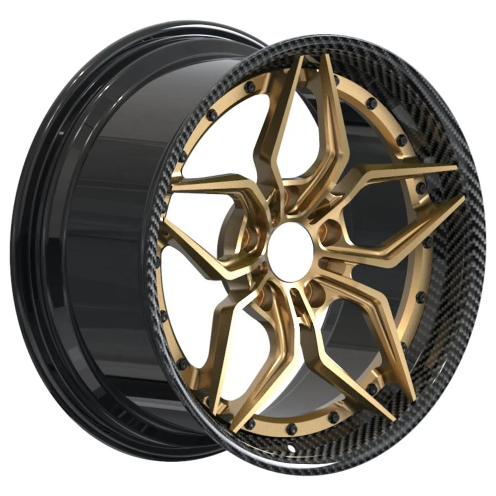 GVICHN 20 21 22Inch Forged Racing Car Wheel Custom 6061-T6 Alloy Carbon Fiber Car Wheels for BMW M2