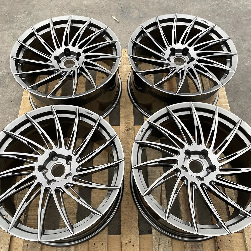 Brand 6061-t6 Light Weight Aluminum Alloy Wheel Rims 18 20 22 24 26 Inch Custom Forged Racing Car Wheels 5x114.3