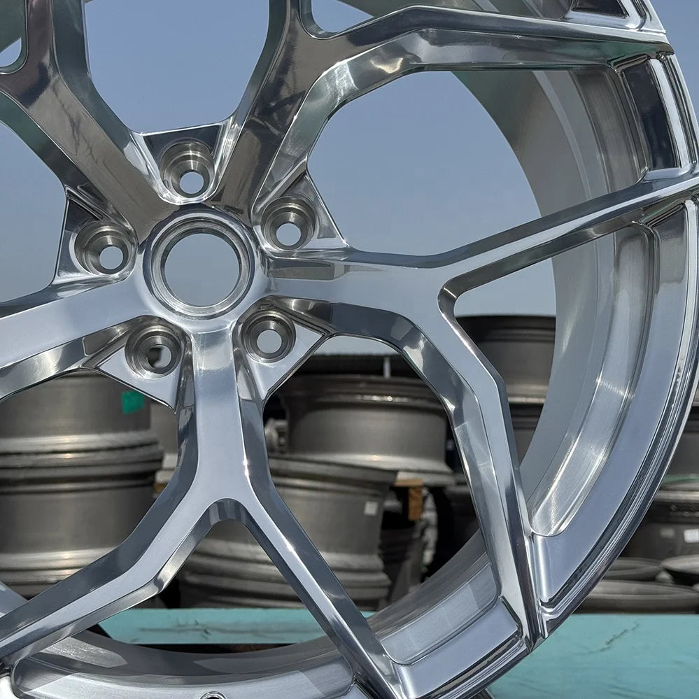 19 20 21 22 Inch Monoblock Wheels 5x112 Forged Racing Car Wheels Custom Polished Alloy Car Wheels for BMW G20