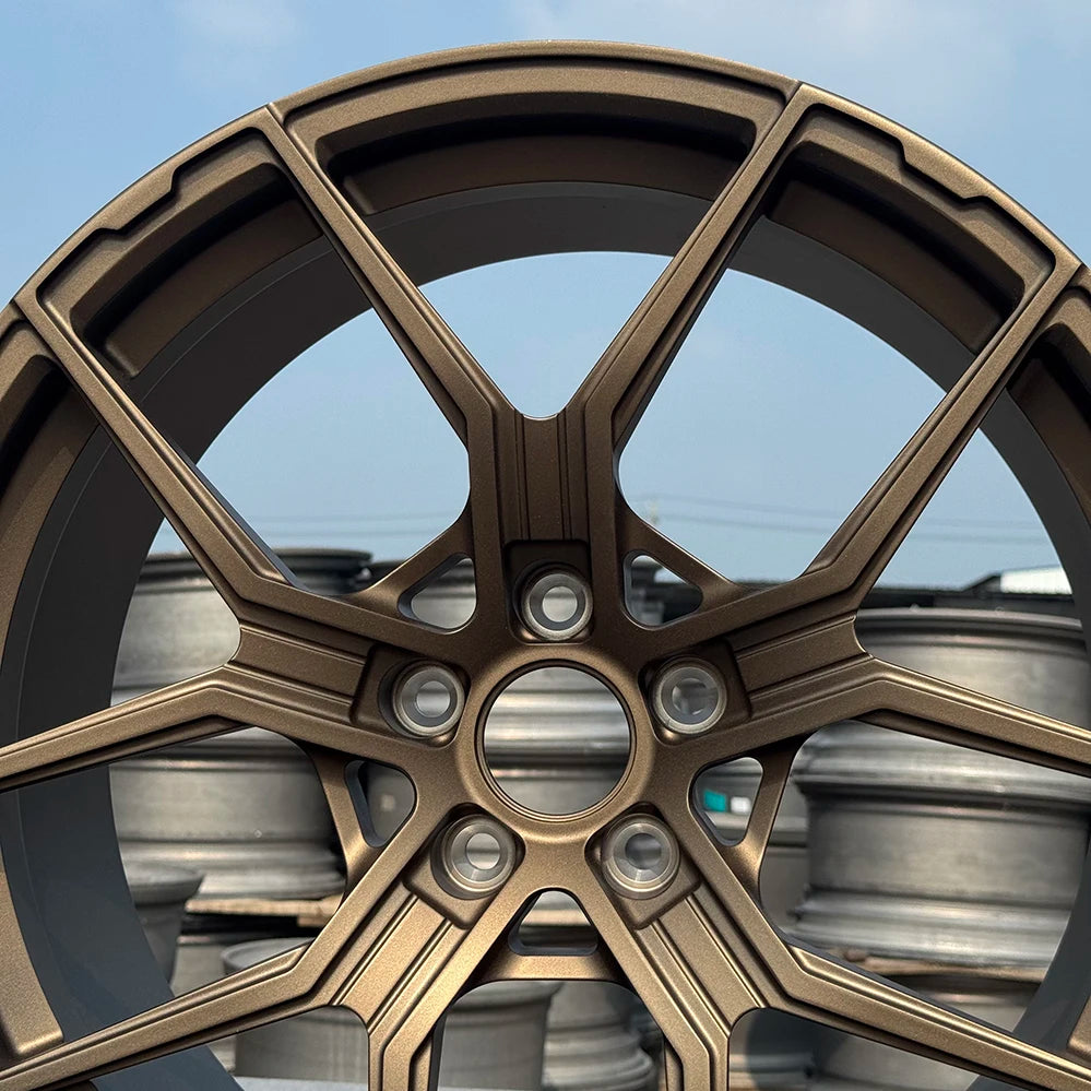 Factory Direct Sales 6061-T6 Alloy Monoblock Wheel 19 20 21 22 24 26 Inch Custom 5x114.3 Forged Car Wheel Rims for Passenger Car