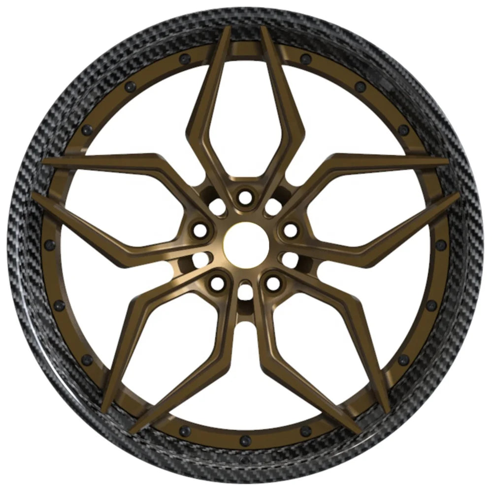 GVICHN 20 21 22Inch Forged Racing Car Wheel Custom 6061-T6 Alloy Carbon Fiber Car Wheels for BMW M2