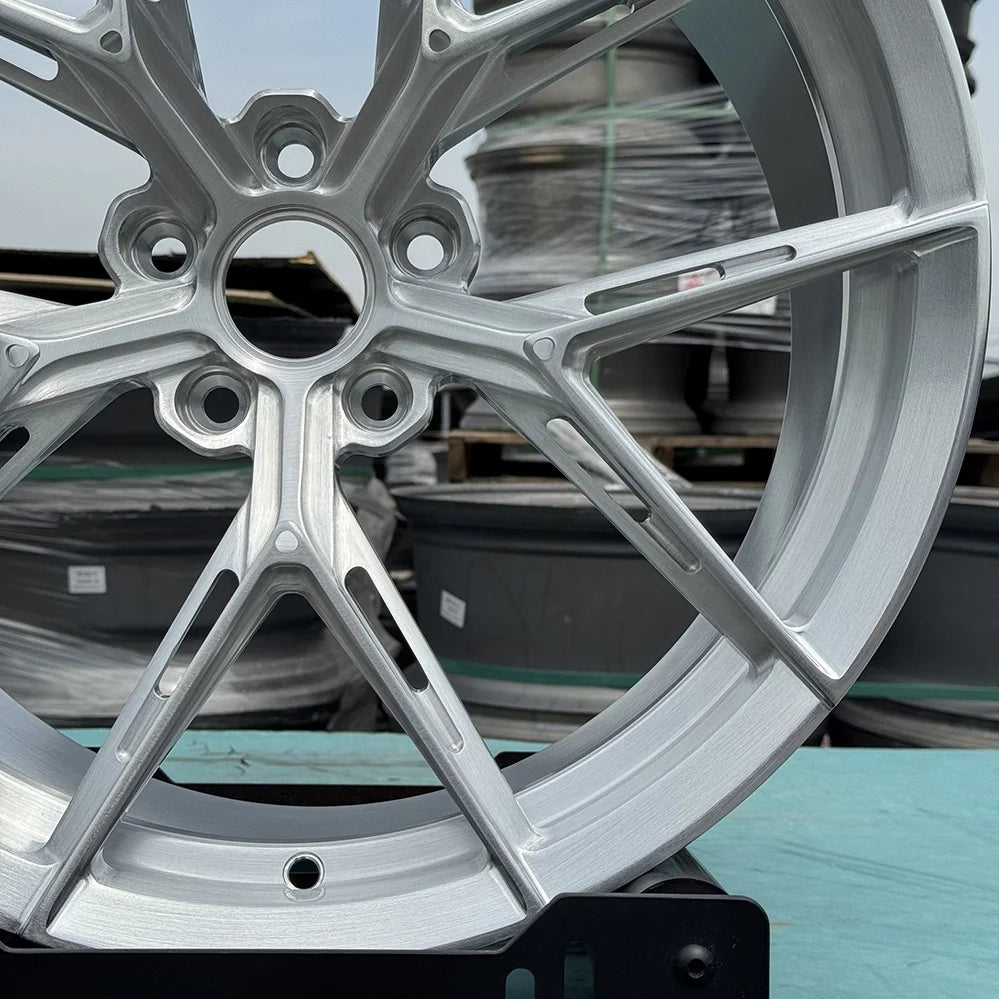 Forged Racing Car Wheels 5x114.3 Forged Monoblock Wheels Custom Brushed Alloy Car Wheels for Honda Accord