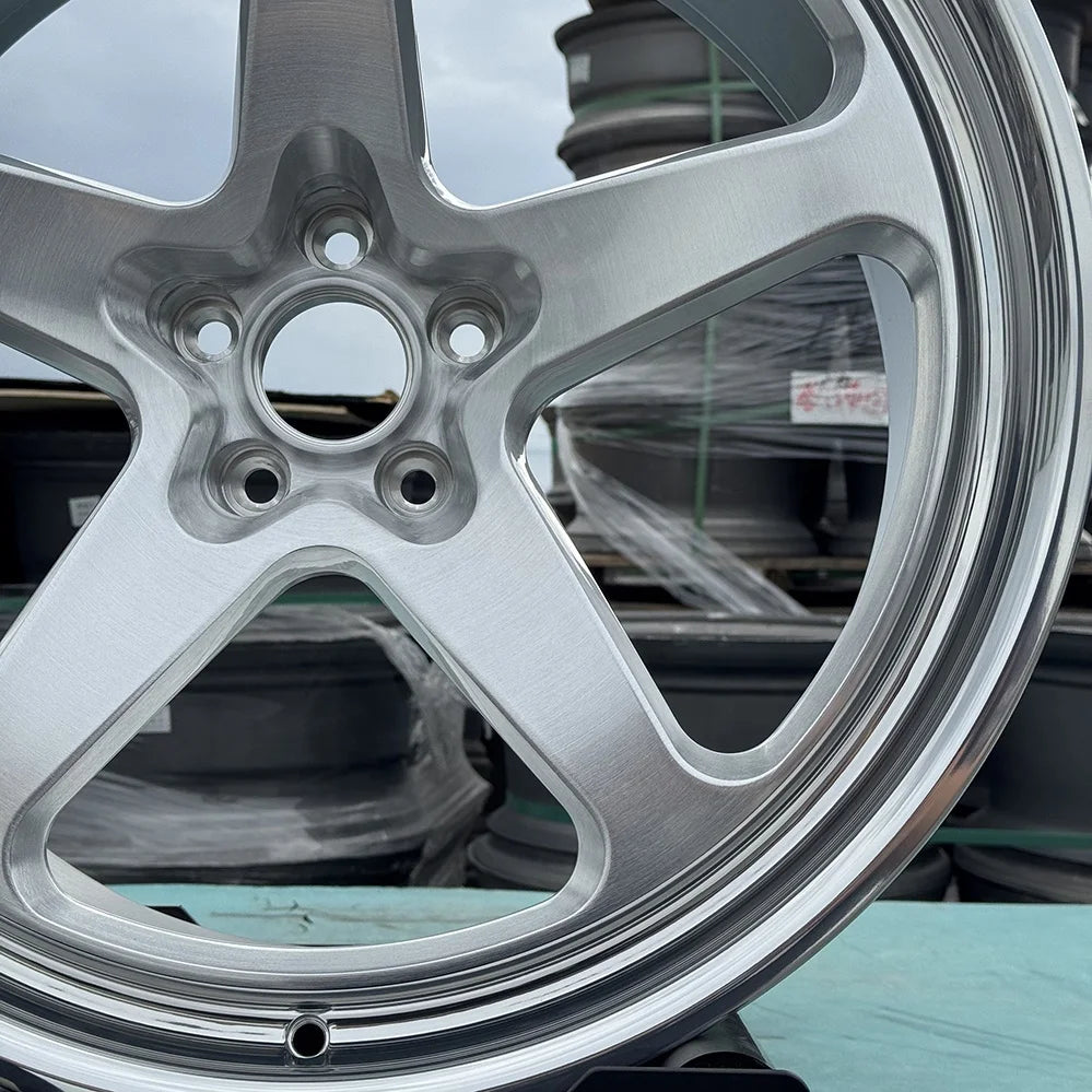 Forged Racing Car Wheels 21 Inch Deep Lip Forged Monoblock Wheels Custom Brushed Alloy Car Wheels for BMW M5