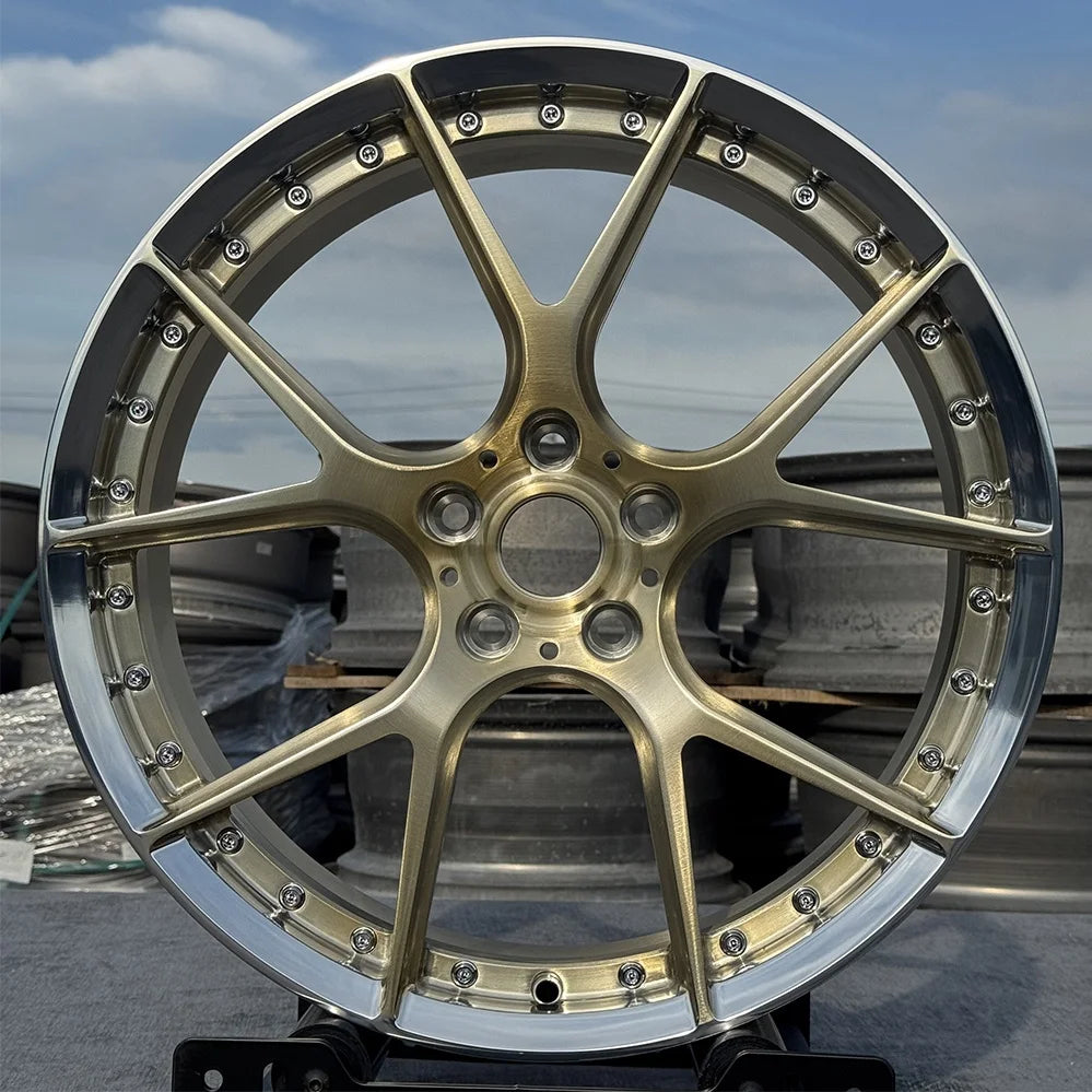 Factory Direct Sales Forged Monoblock Wheel 19 20 21 22 24 26 Inch Custom 5x114.3 6061-T6 Forged Racing Car Wheels for Ferrari