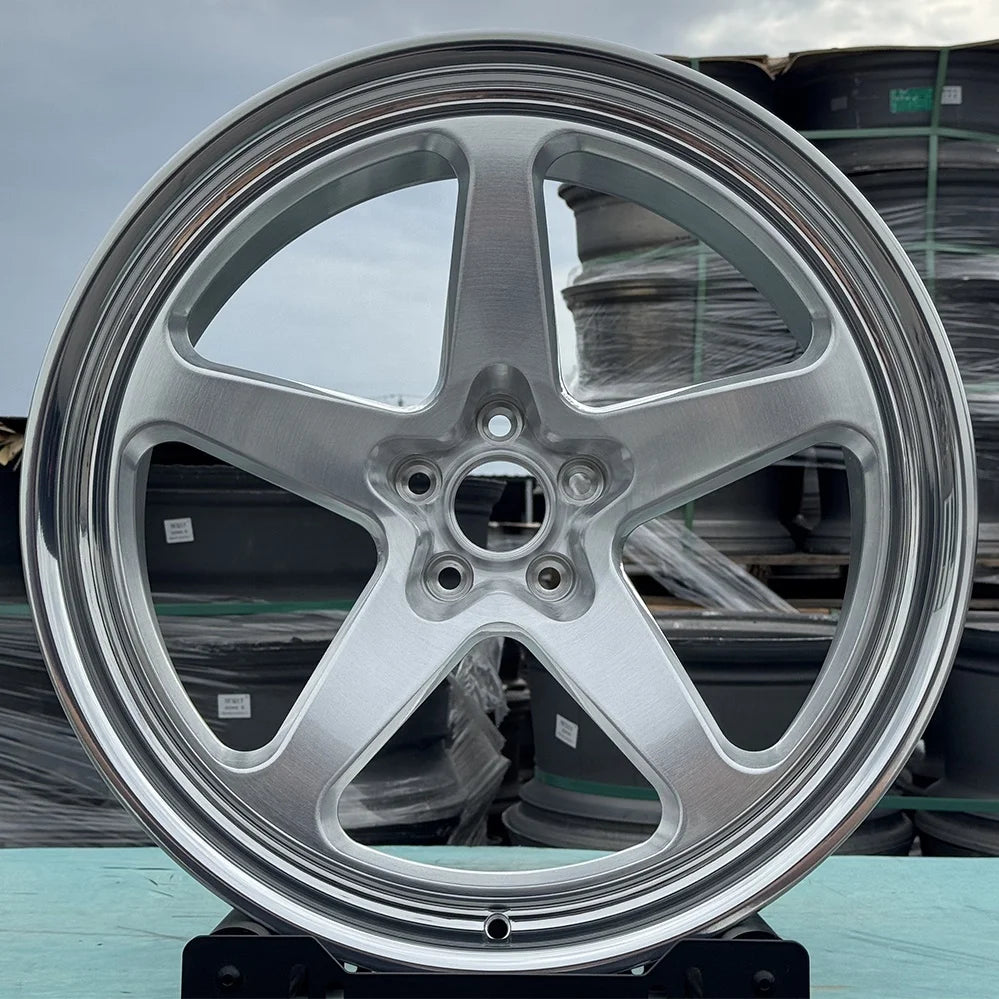 Forged Racing Car Wheels 21 Inch Deep Lip Forged Monoblock Wheels Custom Brushed Alloy Car Wheels for BMW M5