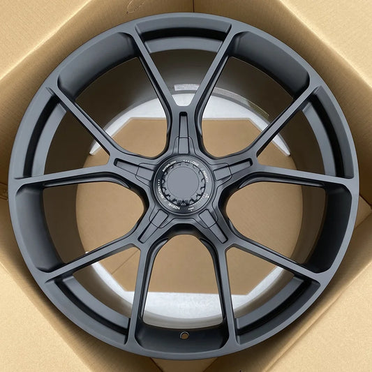 Factory Direct Sales  6061-T6 Aluminum Car Alloy Wheels Custom 21 Inch Forged Center Lock Wheels