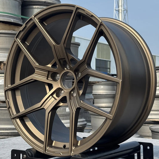 Factory Direct Sales 6061-T6 Alloy Monoblock Wheel 19 20 21 22 24 26 Inch Custom 5x114.3 Forged Car Wheel Rims for Passenger Car