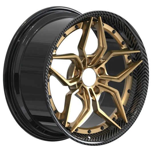 GVICHN 20 21 22Inch Forged Racing Car Wheel Custom 6061-T6 Alloy Carbon Fiber Car Wheels for BMW M2