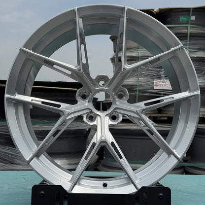 Forged Racing Car Wheels 5x114.3 Forged Monoblock Wheels Custom Brushed Alloy Car Wheels for Honda Accord