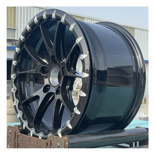 19 20 21 22 24 Inch Forged Racing Car Wheel Custom Off-road Wheel with Beadlock for BMW  Jeep