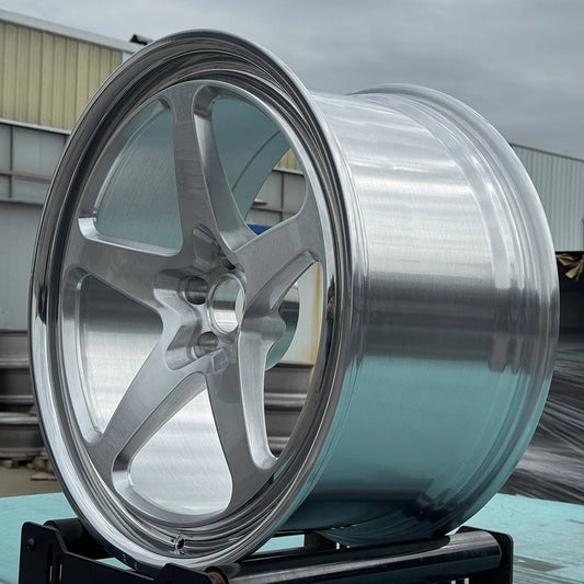 Forged Racing Car Wheels 21 Inch Deep Lip Forged Monoblock Wheels Custom Brushed Alloy Car Wheels for BMW M5